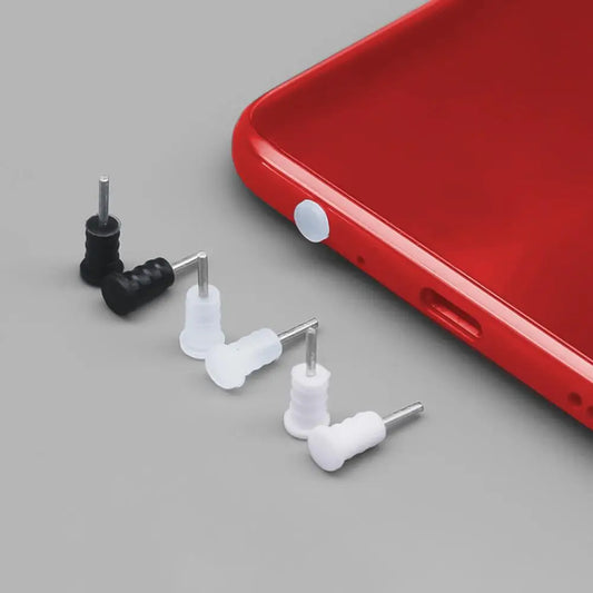 Dust Pin Mini Dust Plug 5Pcs for Smart Phones Silicone Universal 3.5mm Multipurpose Jack for Smart Phones