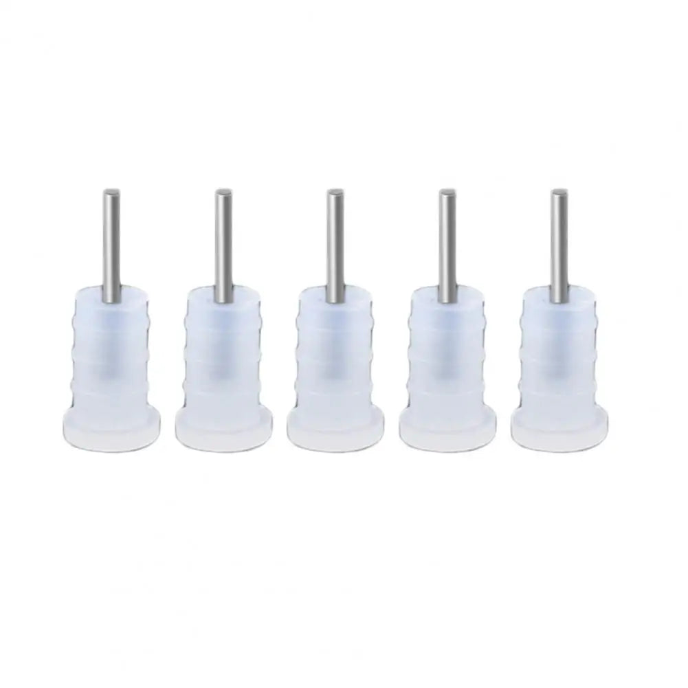 Dust Pin Mini Dust Plug 5Pcs for Smart Phones Silicone Universal 3.5mm Multipurpose Jack for Smart Phones