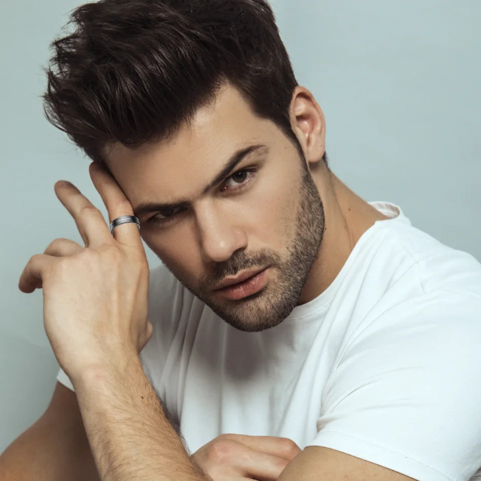 Smart Fitness Ring for Men And Women Health Sleep Monitor Heart Rate Blood Oxygen Tracker with Multiple Modes And Charging Case