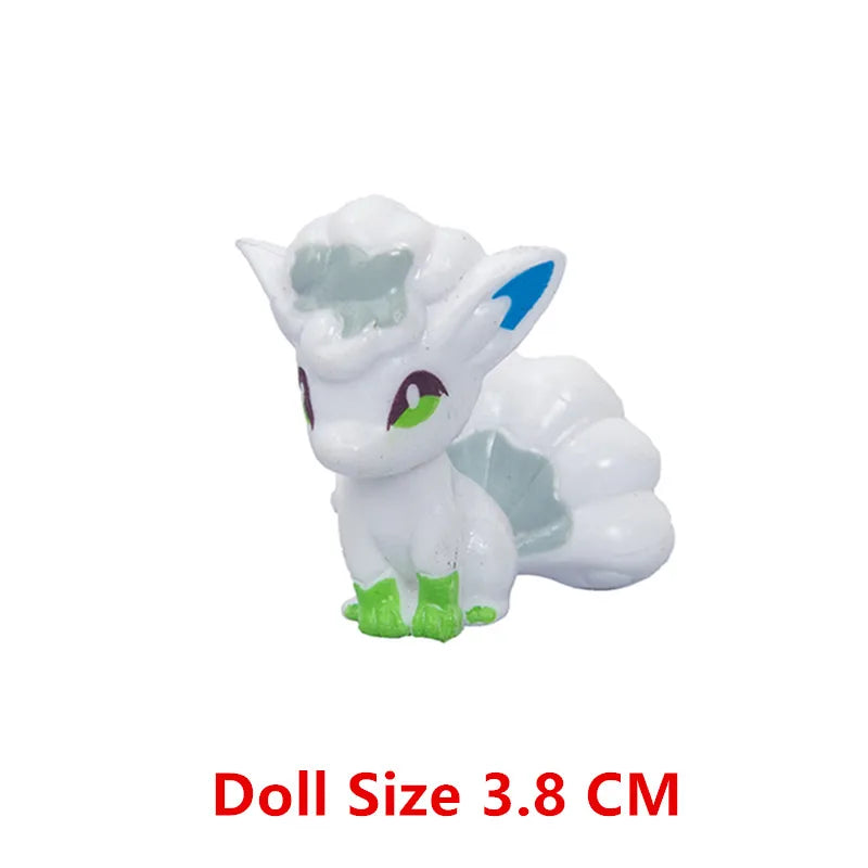 Pokemon 4-13Cm New Cartoons Movie Anime Figure Pikachu Mewtwo Charmander Blastoise Gurado Pet Action Model Toy Gifts