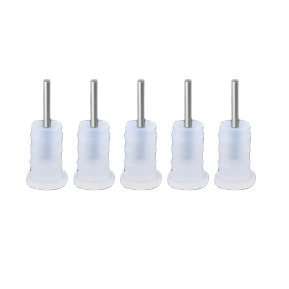Dust Pin Mini Dust Plug 5Pcs for Smart Phones Silicone Universal 3.5mm Multipurpose Jack for Smart Phones