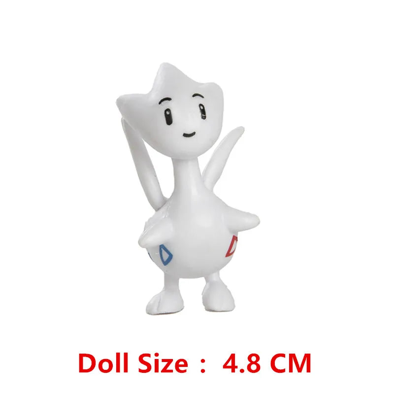 Pokemon 4-13Cm New Cartoons Movie Anime Figure Pikachu Mewtwo Charmander Blastoise Gurado Pet Action Model Toy Gifts