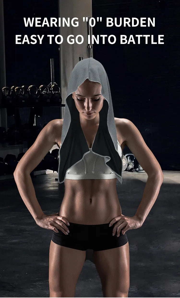 Sports Cooling Gym Towels Hair Quick Drying Hand Wrap Water Absorption Outdoor Travel Gymnastics Cool Sweat Portable Towel Hat