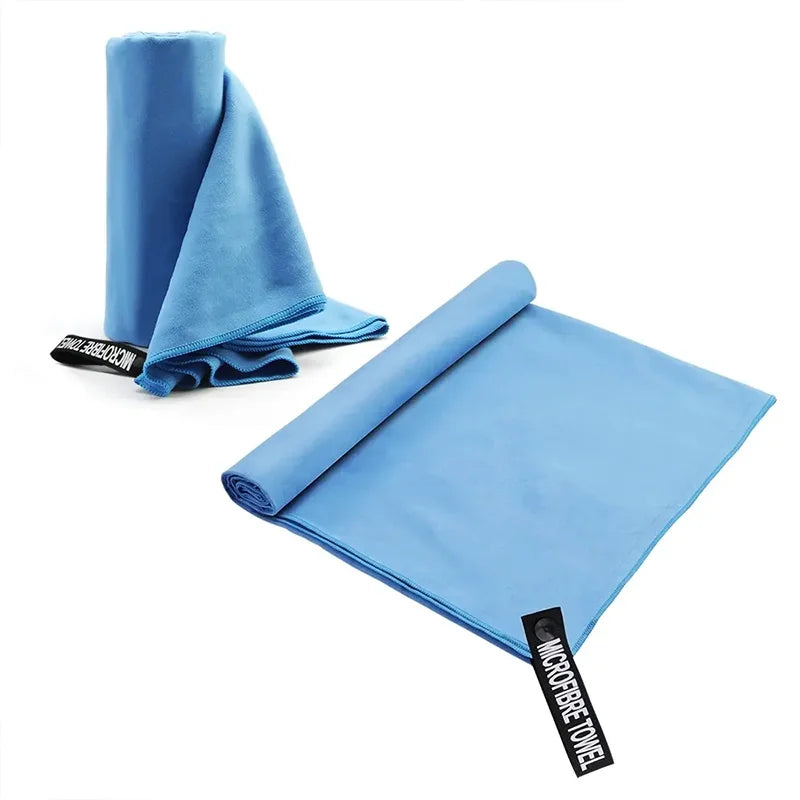 Fast Dry Sport Towel Multifunctional Travel Swimming Yoga Ultra Soft Lightweight Super Absorbent Microfiber Material for Gym